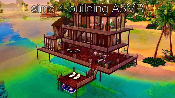 Satisfying Sims 4 building ASMR