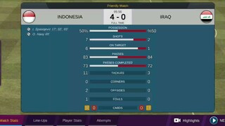 Highlights Indonesia vs Iraq