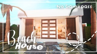 Roblox Bloxburg - No Gamepass Beach Minimalist House - Minami Oroi