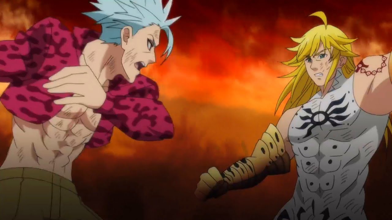 Demon King Meliodas vs Ban「AMV」Nanatsu no Taizai S4 - Rise From The Ashes  ᴴᴰ 