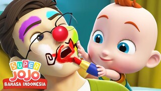 Mari Kita Membuat Ayah Tampil Cantik | Belajar Warna-warna | Lagu Anak | Super JoJo Bahasa Indonesia