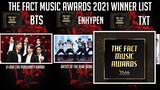 The Fact Music Awards 2021 Full Winner List!