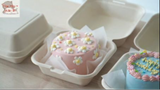 Đồ ăn Nhật : Mini lunch box cake 1 #deliciousfood
