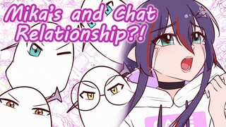 MIKA AND CHAT'S RELATIONSHIP ?! 😱