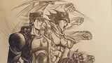 The atmosphere gradually became invincible! ! ! [Jotaro Kujo/Ola Ola Ola Ola Ola Ola Ola Ola Ola Ola