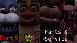 coward screams at immobile robots - FNAF Help Wanted Part 5 [Parts & Service]