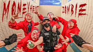 ZOMBIES Money Heist vs Police in Real Life ( Epic Parkour Pov Escape ) All of us are dead Ep.5