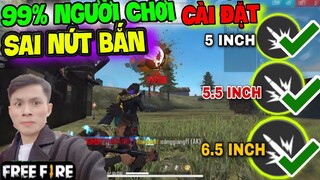 Free Fire | 99% Người Chơi Cày Đặt Sai Nút Bắn Kéo Tâm Mãi Không Lên Đầu - Và Mẹo Khắc Phục Cực Dễ