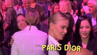 BLACKPINK Jisoo and Charlize Theron encounter!