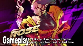 Street Fighter V - Rose New Gameplay Trailer [HD 1080P]