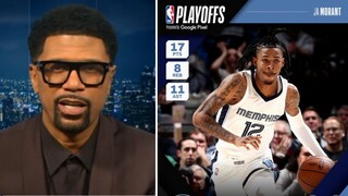 Jalen Rose reacts to Ja Morant, Grizzlies rally past T-Wolves 114-106 to reach 2nd round