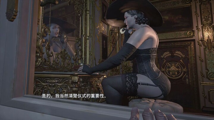 Resident Evil 8】Mod Wanita Hitam