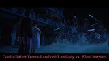 Kung Fu Hustle 2004 : Coolie/Tailor/Donut/Landlord/Landlady vs. Blind harpists