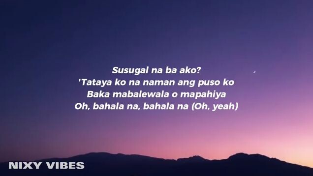 bahala na lyrics