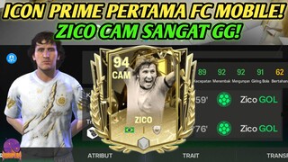 INI DIA ZICO CAM 94 ICON PRIME PERTAMA FC MOBILE! STATS BAWAAN SANGAT TINGGI GAMEPLAY DILUAR NALAR!