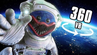 360° HUGGY WUGGY ATTACKS YOU IN SPACE!! | VR Experience