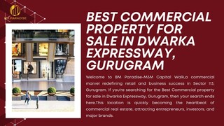 Best Commercial Property for Sale in Dwarka Expressway, Gurugram