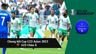Trận Chung kết U23 Châu Á 2022. U23 Ả Rập Xê Út đã giành chức vô đich năm nay
