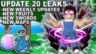 EVERY UPDATE 20 LEAK! *THE BIGGEST UPDATE EVER* Roblox Blox Fruits