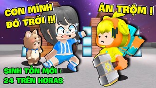 #8 SINH TỒN MỚI : MẶP DORAM THỬ THÁCH 24H TRÊN HORAS | BÉ CHUN BỊ HUY HENRI BẮT NẠT Ở MINI WORLD