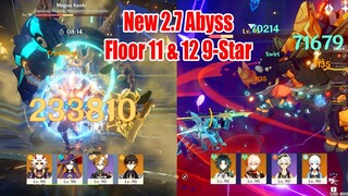 New Abyss 2.7 Floor 11 & Floor 12 Xiao C6 Ft Itto C6 Speed Run Gameplay - Maguu is Back