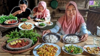 Bikin gak Bisa Berhenti Makan, Olahan TERI Campur TELUR Jadi Masakan Yg Super Enak, Tumis Kangkung