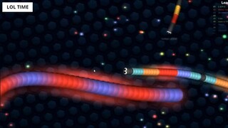 Slither.io 1 Hacker Troll Snake vs Pro Giant Snakes Epic Slitherio Gameplay 8