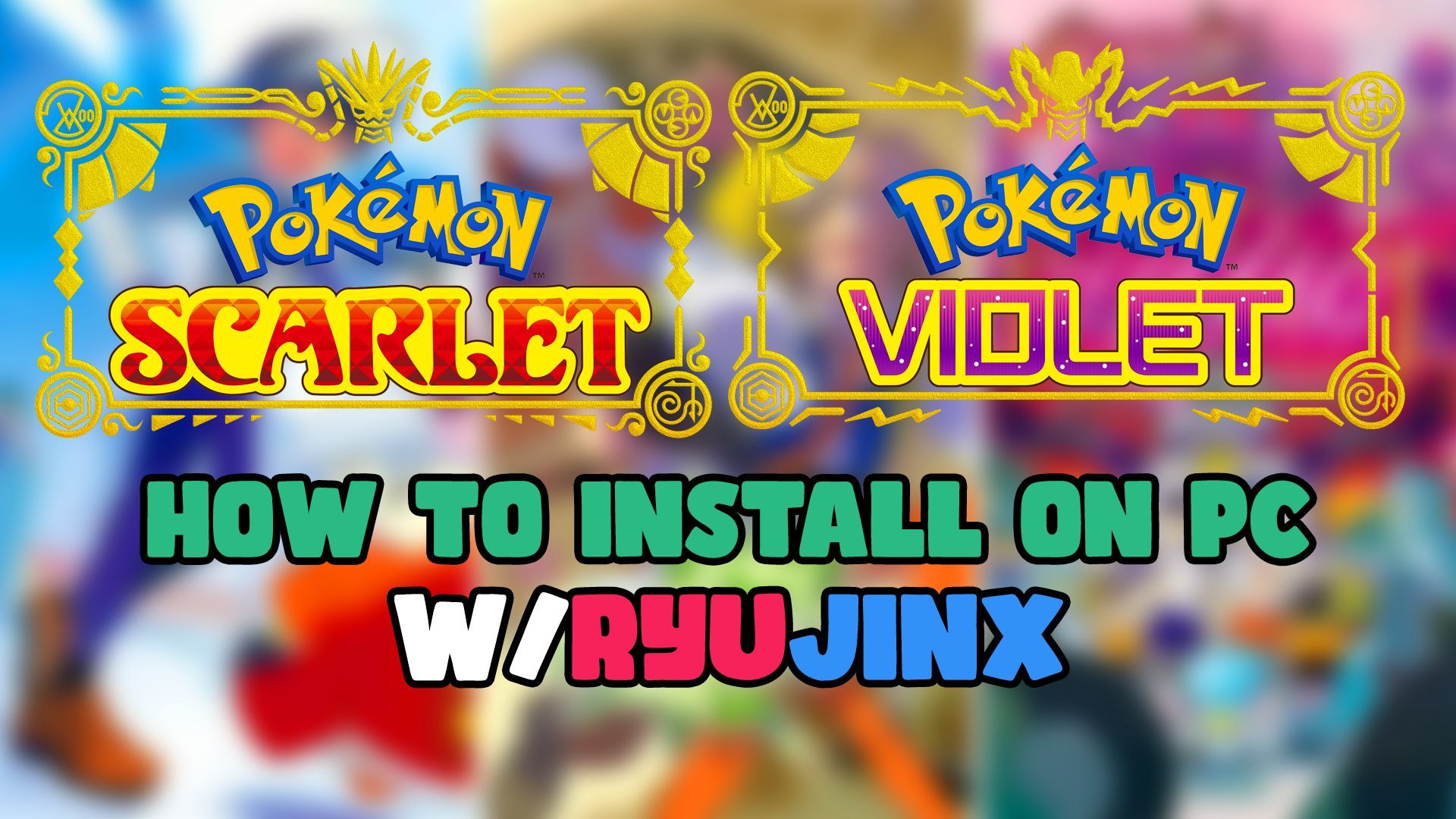 Install Pokémon Scarlet and Violet on PC Tutorial - BiliBili