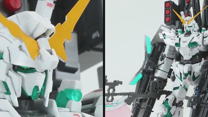 The highest combat power in the UC series, Bandai MG fully equipped Unicorn Gundam [Model Speed Set]