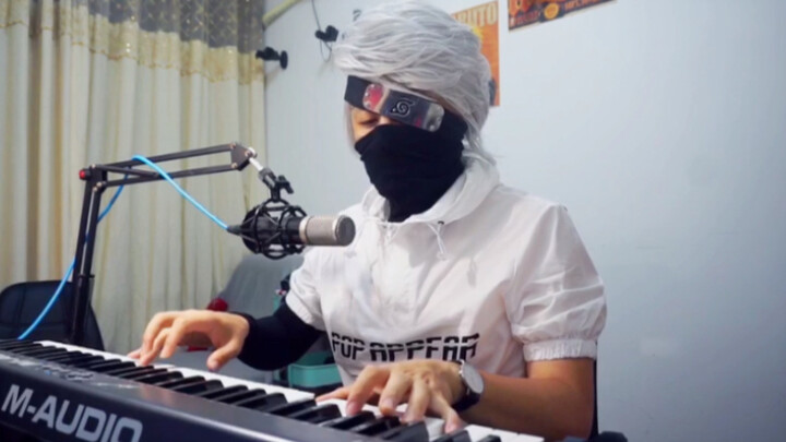 "Tornado" Cover and Keyboard Playing in BORUTO Costume