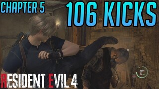 Chapter 5 Kick Compilation - Resident Evil 4 Remake