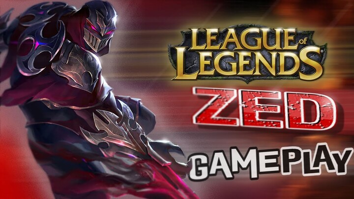 When NZED Anime Playing as Zed (League of Legends)