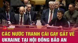 Các nước tranh cãi gay gắt về Ukraine tại Hội đồng Bảo an Liên Hợp Quốc | Tin quốc tế mới nhất