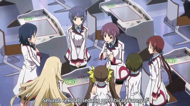 IS (infinite stratos) s1 eps 7 sub indo