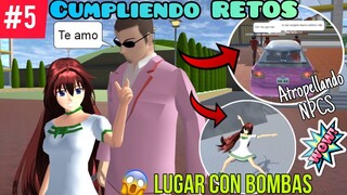 CUMPLIENDO RETOS EN SAKURA || Sakura School Simulator || Parte #5