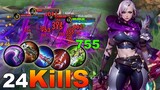Even Immortal Can't Handle This " Benedetta Godz " | Mobile Legends