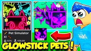 The GLOWSTICK PET UPDATE Is HERE In Pet Simulator X!