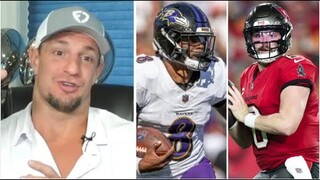 Lamar Jackson is 22-1 vs NFC! - Rob Gronk bold predict for NFL Week 7: Ravens at Buccaners