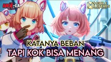 JANGAN PERNAH REMEHKAN SI BEBAN YANG IMUT INI - ANGELA THE ASPIRANTS MOBILE LEGENDS