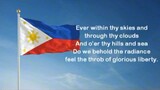 Philippine Anthem (Lupang Hinirang) English Version