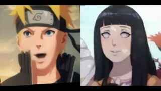 Naruto & hinata voice over 😂😂😂