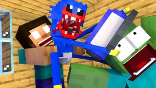 Monster School : BABY HUGGY WUGGY CHALLENGE - Minecraft Animation