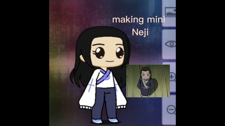 Mini neji #neji #narutoedit #naruto #nejihyuga #anime #gacha #gachaclubedit #gachaclub #gachalife