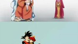 One Piece animation Oden family storyboard tribute to Dragon Ball cutscene screen comparison video