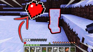 เมื่อเรามี 1 หัวใจในการ " เอาชีวิตรอด! " l Minecraft