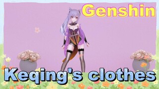 Keqing's clothes