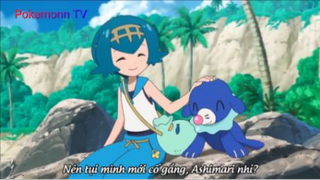 Pokemon Sun & Moon (Ep 5.1) _ Suiren và cuộc gặp gỡ với cộng sự Ashimari #Pokemon_tap5