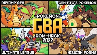 [Updated] Pokemon GBA Rom With Gen 1 to 8, Hisuian Forms, Revamp GFX, Ultimate League And More