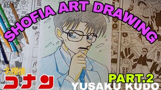 drawing Yusaku KUDO detektif Conan part.2