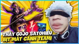 (LMHT) THẦY GOJO SATOHIẾU TRỔ TÀI BỊT MẮT CHƠI GAME VÀ CÁI KẾT GÁNH TEAM LÀ DỄ !!!